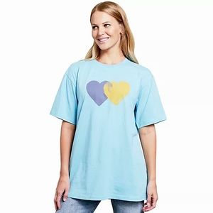 Ivory Ella Mayian Oversized Tee